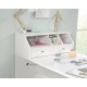 Craft Organiser Hutch White